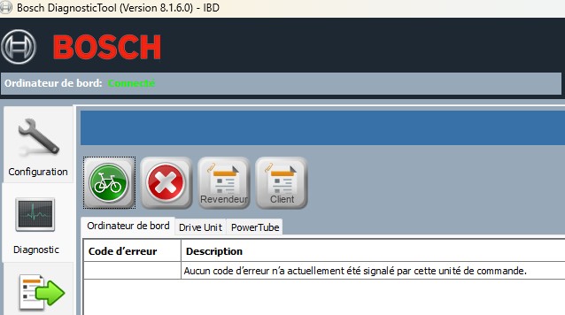 Outil Diag Bosch Code erreur